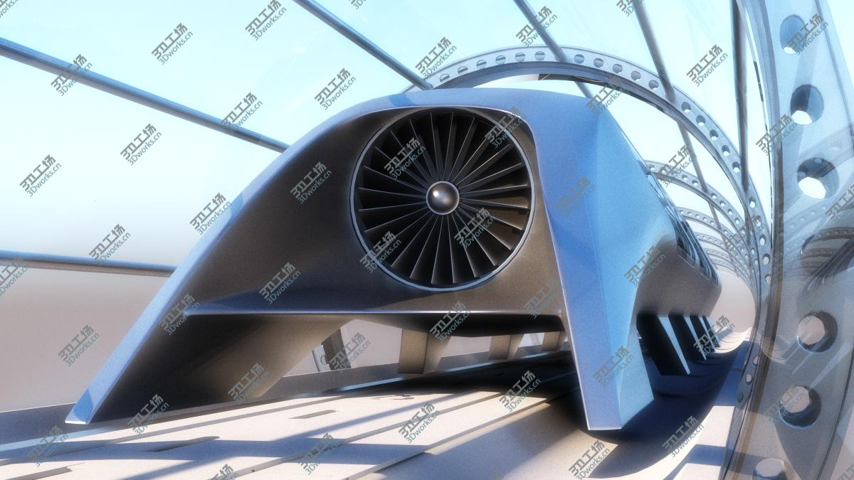 images/goods_img/20210319/Hyperloop transport 3d model. Vray realistic materials and render 3ds max/3.jpg